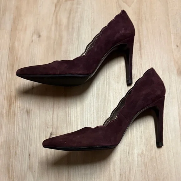 Stuart Weitzman Burgundy Heels - Picture 5 of 16